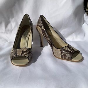 BUNDLE - NWOT Franco Sarto - Faux Snake Skin 3 1/2” heels - Size 6M